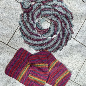 Schal und Drachenschwanz